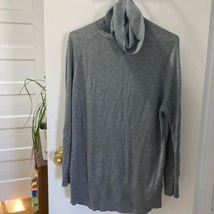 H&M oversized cowl neck tunic sweater XS